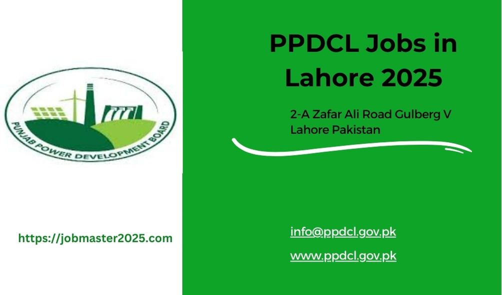 PPDCL Jobs in Lahore 2025