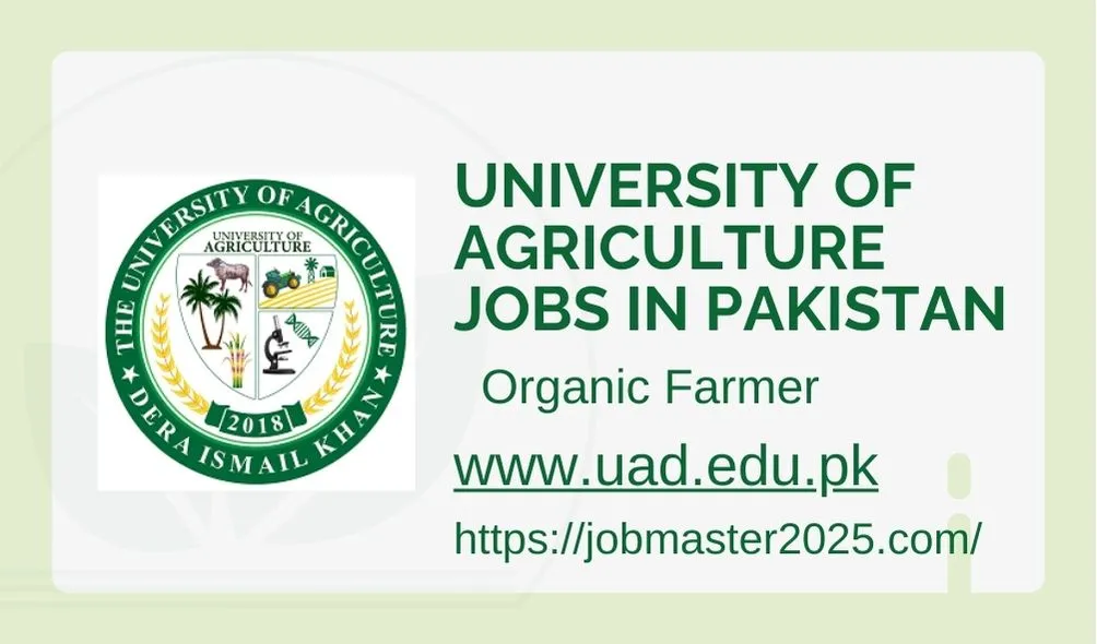 University of Agriculture Jobs in Pakistan